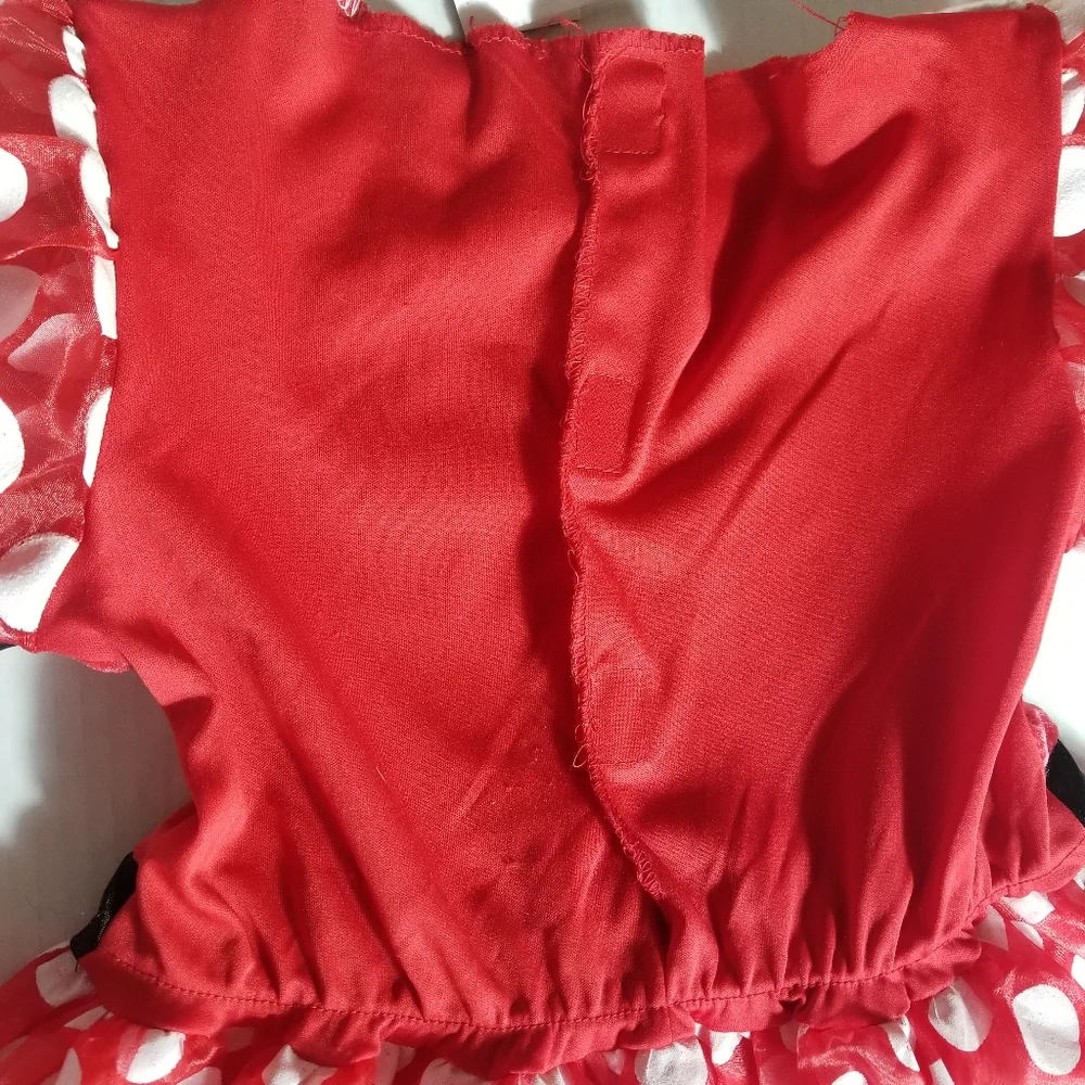 DISNEY MINNIE MOUSE DRESS-UP DRESS SIZE 8/10 MEDIUM